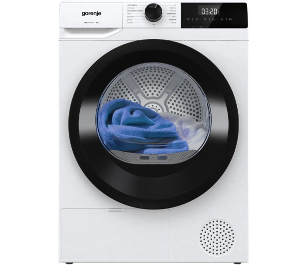 ZESTAW Gorenje Suszarka D2HNE9D+Pralka WNHPI94A1PS+Łącznik SKHNE90W - 1551486 - zdjęcie 2